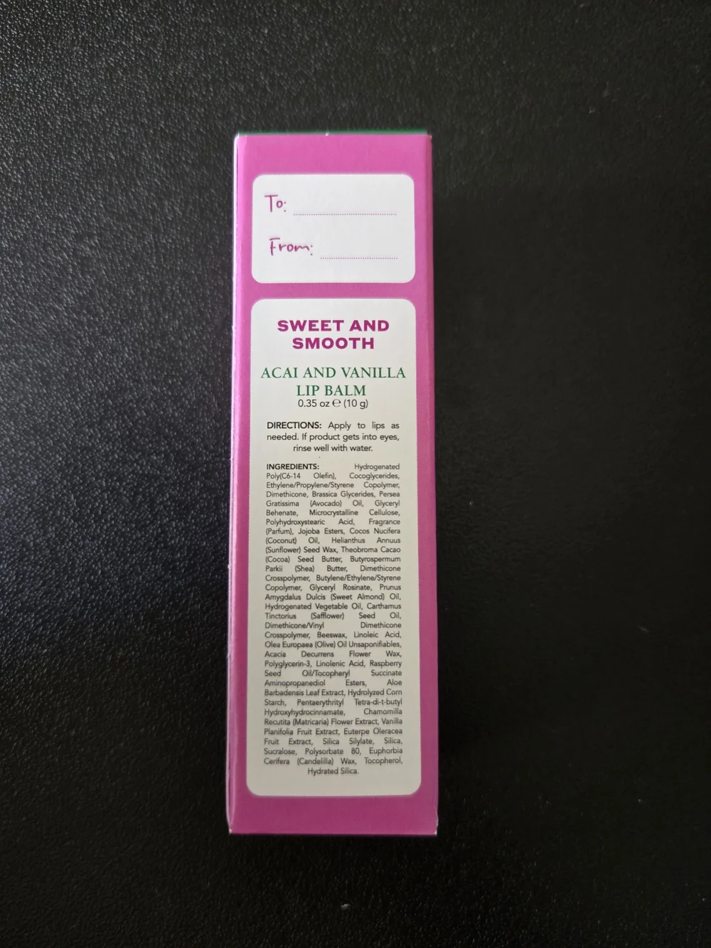 MARIO BADESCU Acai and Vanilla Lip Balm Full Size